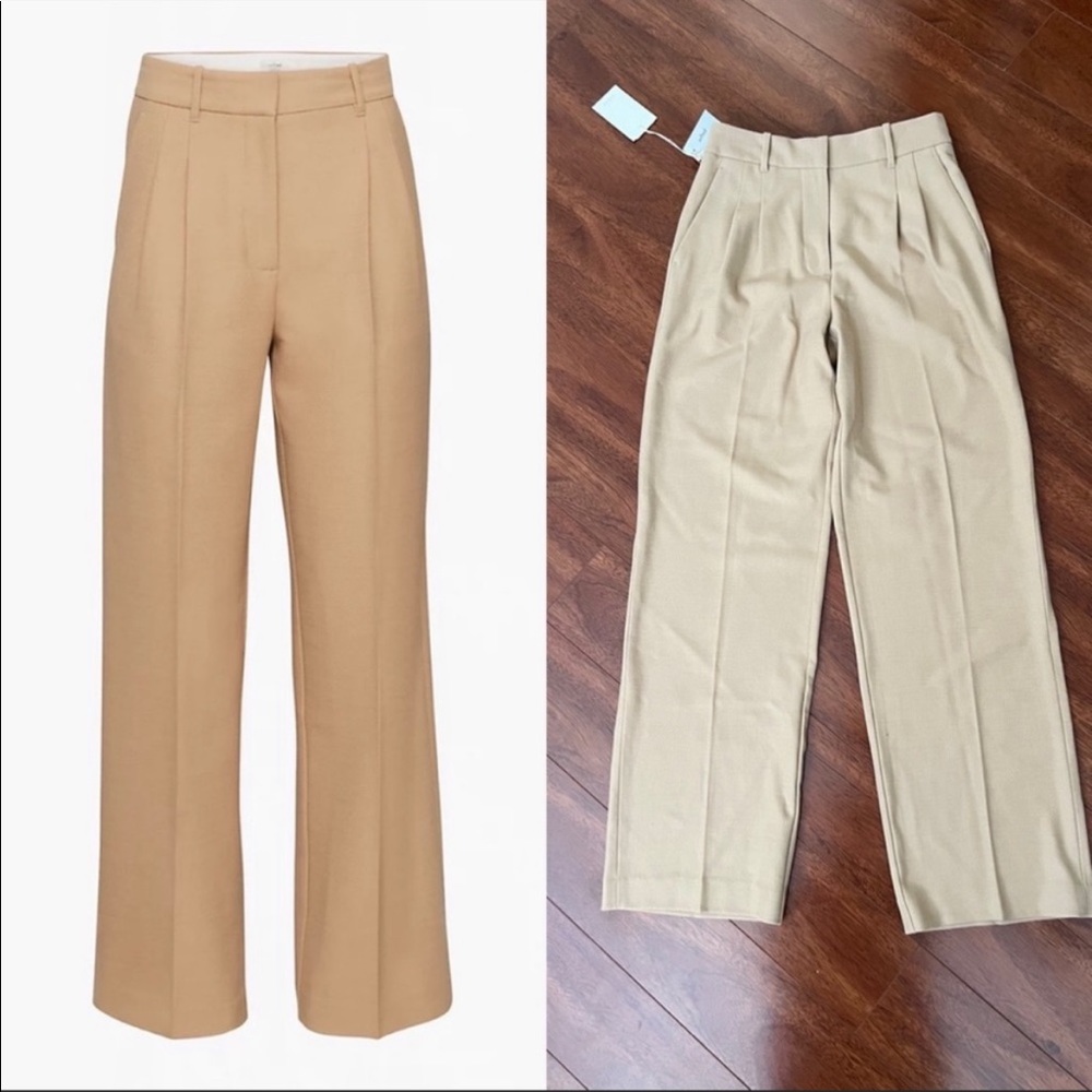 Size 0 Aritzia Wilfred effortless pants NWT